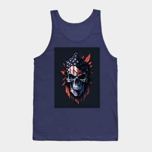 American Skull Tank Top